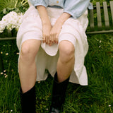 WILLOW maxi linen skirt