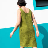 CU: Customized SICILY Dress (Size: S; Color: Emerald Green)