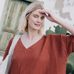 BERLIN oversized linen dress - notPERFECTLINEN