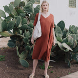 BERLIN oversized linen dress - notPERFECTLINEN