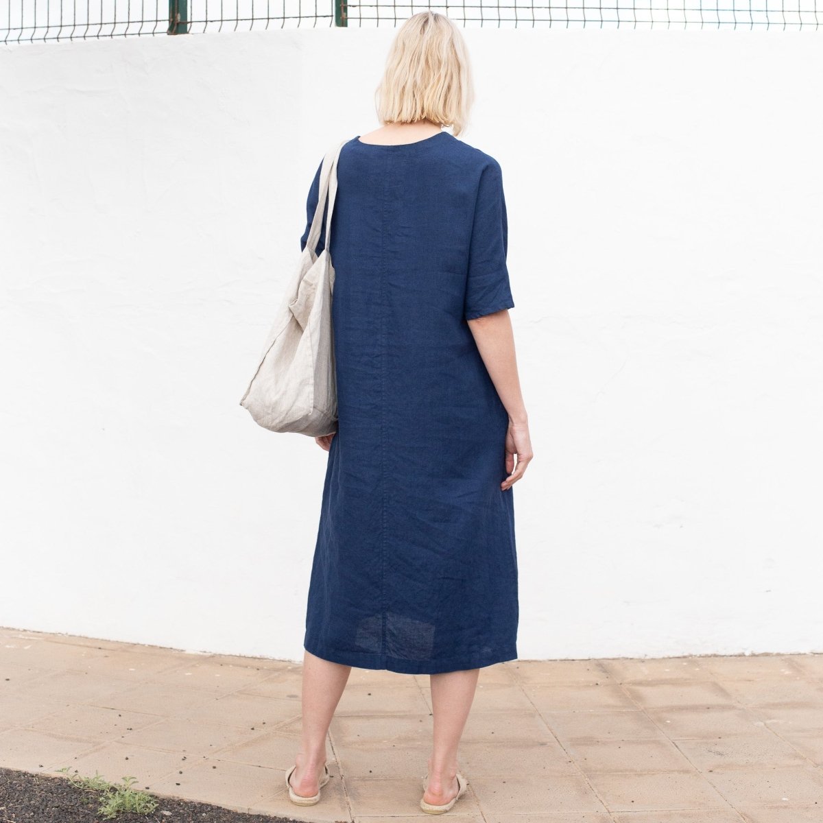 SEUL maxi linen tunic - notPERFECTLINEN