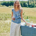 VARENNA linen top - notPERFECTLINEN