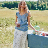 VARENNA linen top - notPERFECTLINEN