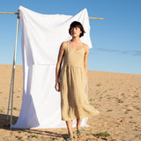 SARAH-2 light weight slip linen dress - notPERFECTLINEN