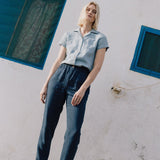 DOOLIN high-waisted linen pants - notPERFECTLINEN