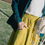 OIA gathered linen skirt - notPERFECTLINEN