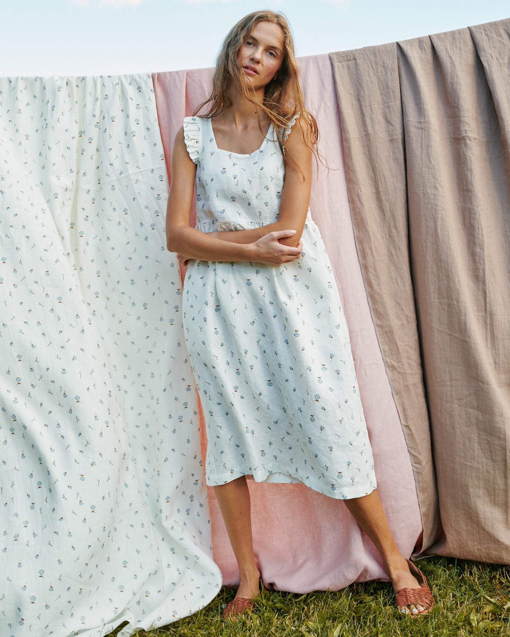 MYSTIC linen dress - notPERFECTLINEN