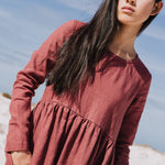 Maxi EMILIE loose linen dress - notperfectlinen