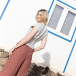 Maxi WELS wide leg linen pants - notPERFECTLINEN