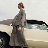 ELMINA-2 button-up linen shirt