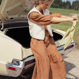 NORCIA relaxed linen dress