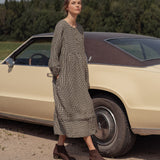 ODDA oversized linen dress