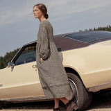 ODDA oversized linen dress