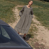 ODDA oversized linen dress