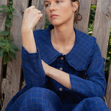 AURELIA collared linen dress