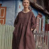MONTMARTE oversized linen dress
