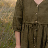 ASPEN linen dress