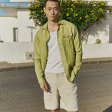 Men’s long sleeve linen shirt MONTREAL