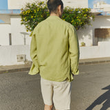 Men’s long sleeve linen shirt MONTREAL