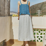 LIMA front button linen top