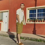 Men’s cargo linen shorts MACKAY