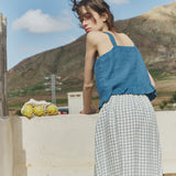 LIMA front button linen top