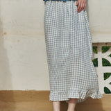 DELILAH maxi linen skirt