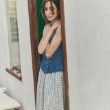 DELILAH maxi linen skirt