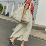 MADRID cropped linen wrap top