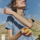 Maxi NERJA wrap-front linen dress