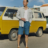 Men’s long sleeve linen shirt MONTREAL