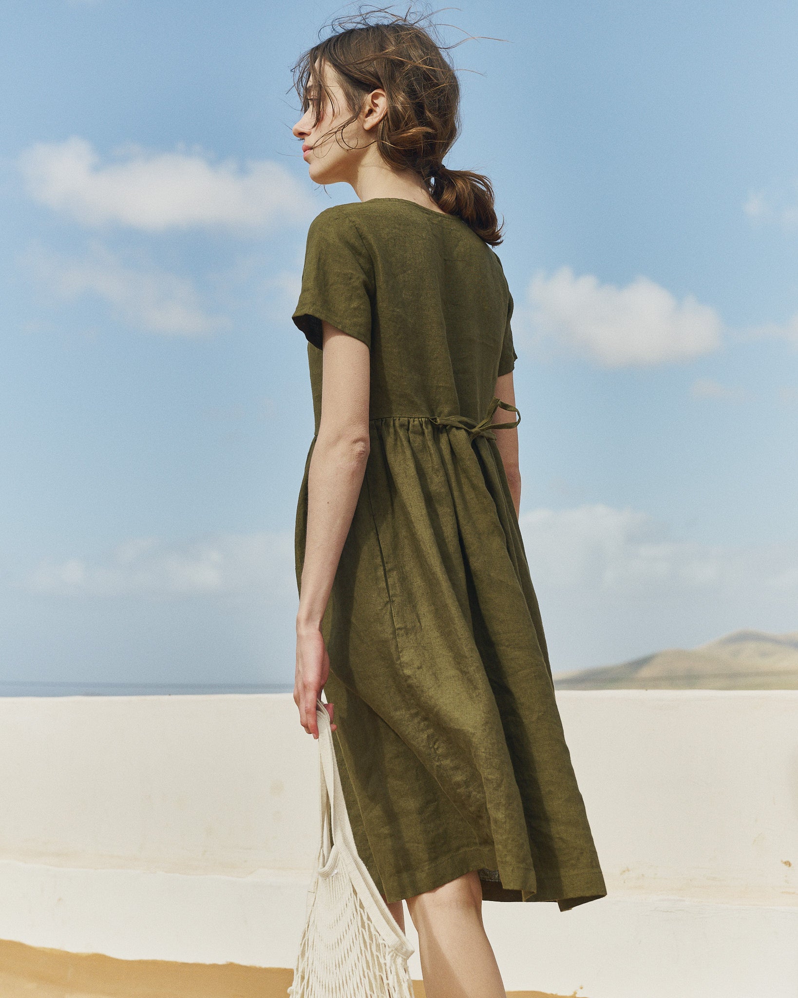 nebraska linen dress Reformation | Dresses | Reformation Nebraska Veronica White Dress 0 Linen