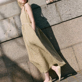 VILLA long linen dress