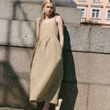 VILLA long linen dress