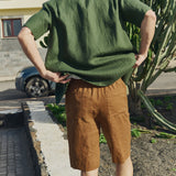 Men’s linen shorts BYRON