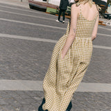 VILLA long linen dress