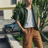 Men’s linen shorts BYRON