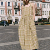 VILLA long linen dress