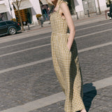 VILLA long linen dress