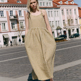 VILLA long linen dress