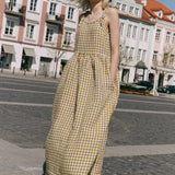 VILLA long linen dress