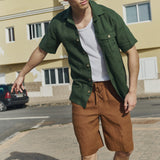 Men’s linen shorts BYRON