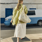 R: VICTORIA-2 oversized linen jacket (Color: Pistachio Mist; Size: S/M)