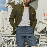 Men’s long sleeve linen shirt MONTREAL