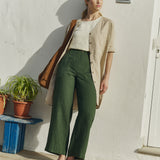 LIVORNO oversized linen shirt