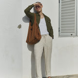 Men’s casual linen pants ONTARIO