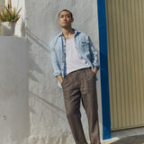 Men’s long sleeve linen shirt MONTREAL