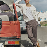 Men’s long sleeve linen shirt MONTREAL