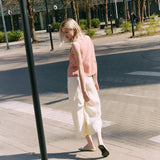 MIJAS bow tie linen blouse