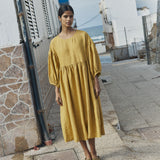MONTMARTE oversized linen dress